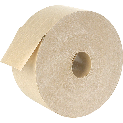Gummed Tape - Reinforced Tapes, 72 mm (3") x 150 m (492'), Kraft NTL Industrial