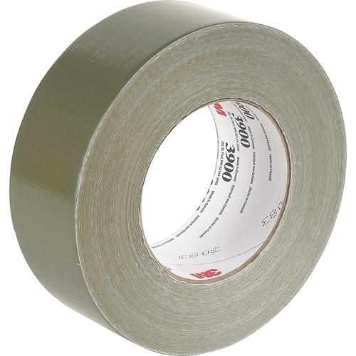 Rubans adh&eacute;sifs polyvalent 3900, 8 mils, Vert olive, 48 mm (2") x 55 m (180') NTL Industrial