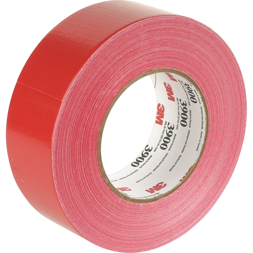 Rubans adh&eacute;sifs polyvalent 3900, 8 mils, Rouge, 48 mm (2") x 55 m (180') NTL Industrial