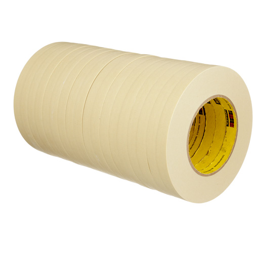 Scotch&reg; High Performance Masking Tape 231, 12 mm (1/2") x 55 m (180'), Beige NTL Industrial