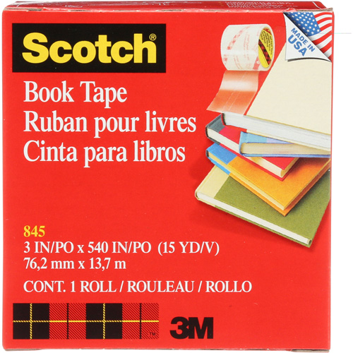 Scotch&reg; Book Repair Tape NTL Industrial
