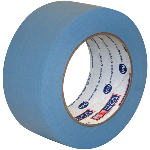 Utility Grade Coloured Masking Tape, 18 mm (3/4") x 55 m (180'), Light Blue NTL Industrial