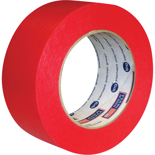 Utility Grade Coloured Masking Tape, 18 mm (3/4") x 55 m (180'), Red NTL Industrial