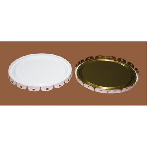 Seau avec couvercle, M&eacute;tal, 20 L NTL Industrial