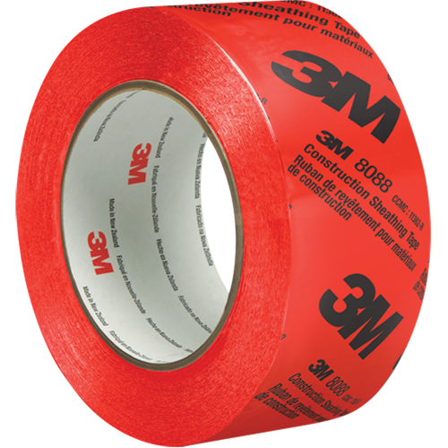 Ruban de rev&ecirc;tement pour la construction 8088, 60 mm (2-3/8") x 66 m (216'), Rouge NTL Industrial