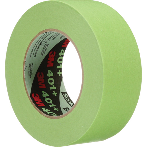 401+ High Performance Masking Tape, 48 mm (2") x 54.8 m (180'), Green NTL Industrial