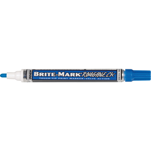 Marqueur RoughNeck Brite-Mark, Liquide, Bleu NTL Industrial