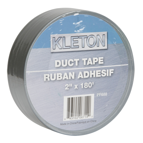 Ruban adh&eacute;sif de cat&eacute;gorie utilitaire, 9 mils, Argent, 50 mm (2") x 55 m (180') NTL Industrial