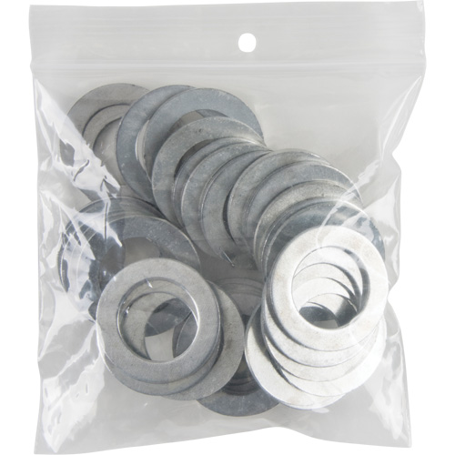 Sacs en poly, Refermable, 4" x 4", 2 mils NTL Industrial