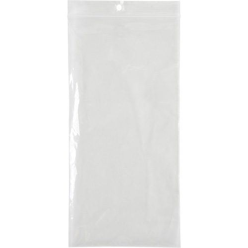 Sacs en poly, Refermable, 8" x 4", 2 mils NTL Industrial