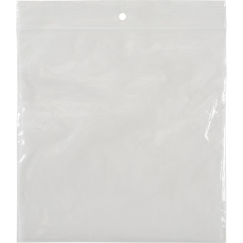 Sacs en poly, Refermable, 6" x 6", 2 mils NTL Industrial