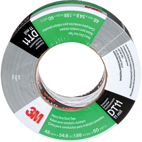 Ruban adh&eacute;sif robuste DT11, 11 mils, Argent, 48 mm (2") x 55 m (180') NTL Industrial