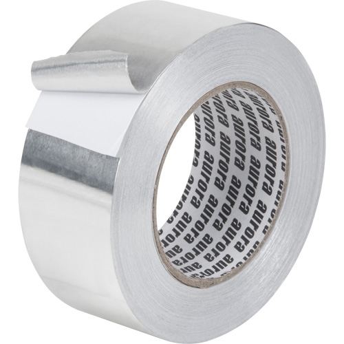 Aluminum Foil Tape, 1.5 mils Thick, 48 mm (1-7/8") x 45.7 m (150') NTL Industrial