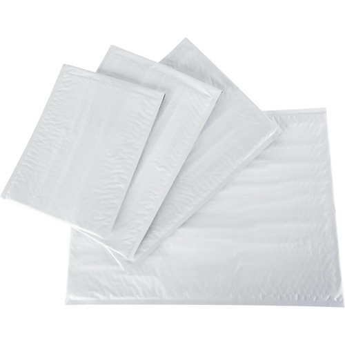 Bubble Shipping Mailer, Polyethylene, 10-1/2" W x 16" L NTL Industrial