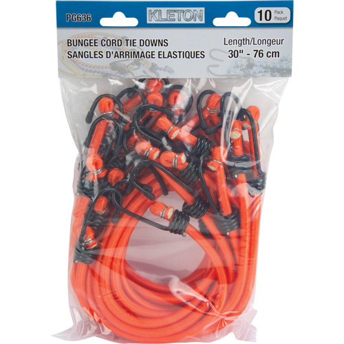 Bungee Cord Tie Downs, 30" NTL Industrial