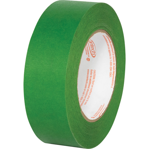 Premium Safe Tack Masking Tape, 36 mm (1-27/64") x 55 m (180.4'), Green NTL Industrial