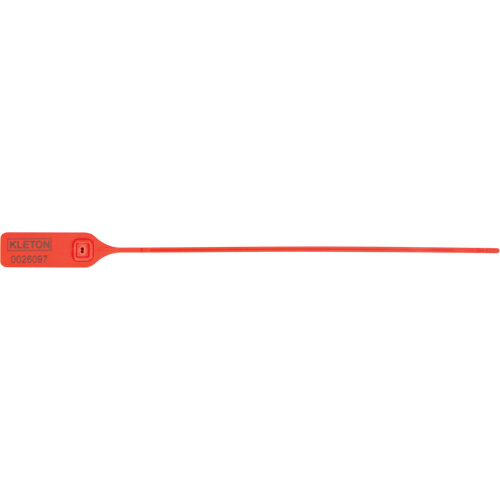 Heavy-Duty Security Seal, 13", Plastic, Pull-Up Seal NTL Industrial
