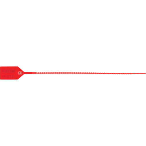 Standard-Duty Security Seal, 12", Plastic, Plastic Seal NTL Industrial