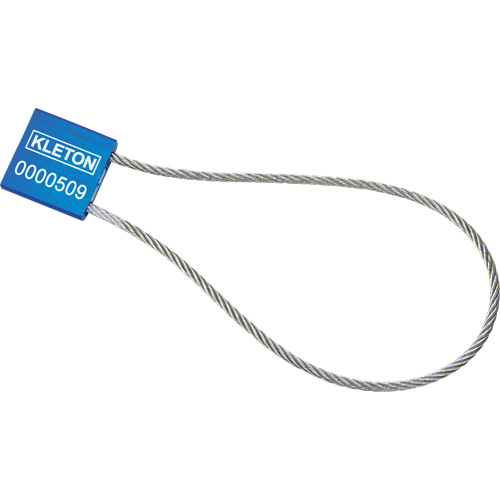 High Security Security Seal, 12", Metal, Cable Seal NTL Industrial