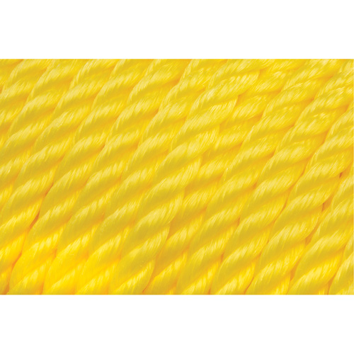 Corde jaune tress&eacute;e 1/2", Polypropyl&egrave;ne, 335' NTL Industrial