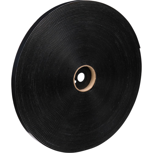 Attache r&eacute;utilisable Dual Lock, Boucle et crochet, 50 vg x 1", Adh&eacute;sif, Noir NTL Industrial