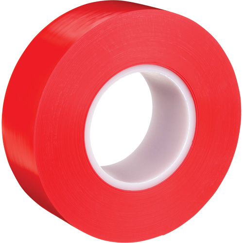 Ruban de marquage de planchers durable 971, 2" x 108', Vinyle, Rouge NTL Industrial