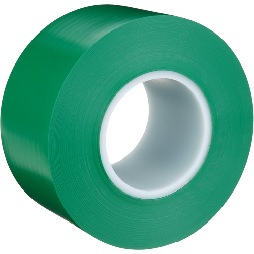 Ruban de marquage de planchers durable 971, 3" x 108', Vinyle, Vert NTL Industrial