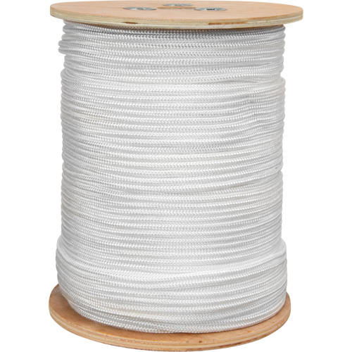 Corde blanche tress&eacute;e, Nylon, 250' NTL Industrial