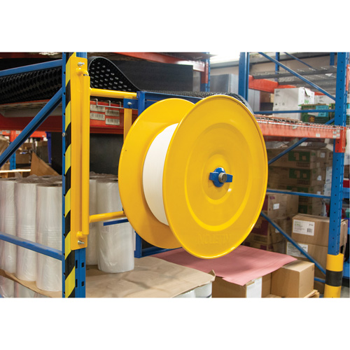 Strapping Dispenser, Polyester/Steel/Polypropylene Straps, 16"/8" Core Dia., 3"/8"/6" Roll Width NTL Industrial