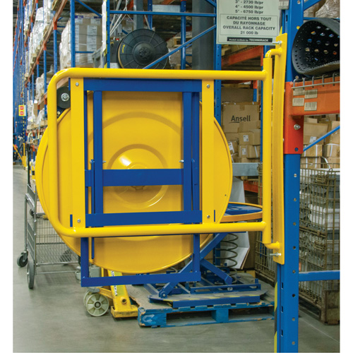 Strapping Dispenser, Polyester/Steel/Polypropylene Straps, 16"/8" Core Dia., 3"/8"/6" Roll Width NTL Industrial