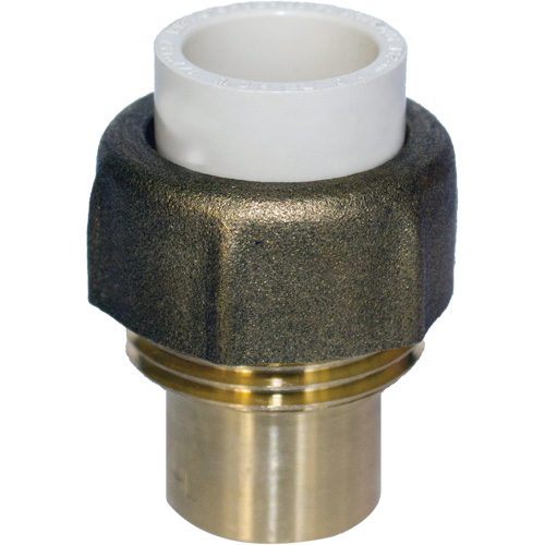 Raccord union, 3/4", PVC-C, Embout femelle x bras&eacute; NTL Industrial