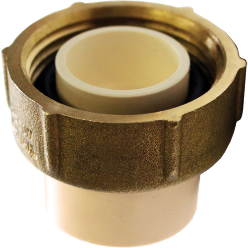 Water Meter Box Adapter, 3/4" x 1" Dia., CPVC NTL Industrial