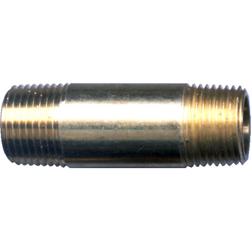 Raccord long, Laiton, 1/4", NPT x NPT NTL Industrial