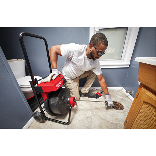 M18 Drum Machine, Electric, 3/8" x 100' and 1/2" x 75' NTL Industrial