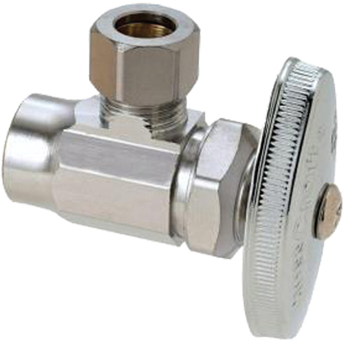 BrassCraft 1/2" Nominal Sweat Compressed Angle Valve NTL Industrial