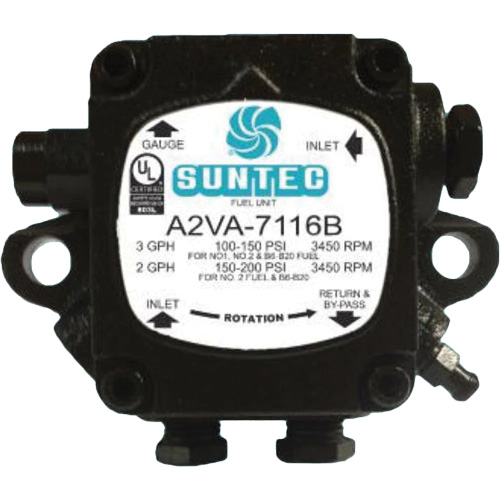 Pompe &agrave; huile compatible avec le biocarburant, 3 gph NTL Industrial