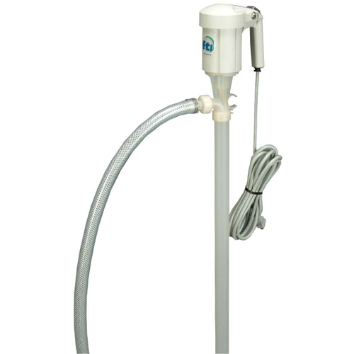 EFV-40 Drum Pump Kit with S1 Motor, Polypropylene/PVDF NTL Industrial