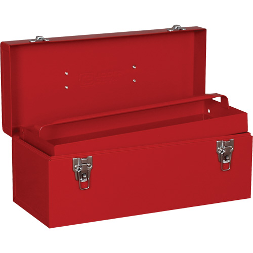 Utility Tool Box, 7" D x 16" W x 7-1/2" H, Red NTL Industrial