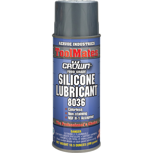 Food Grade Silicone Lube, Aerosol Can NTL Industrial