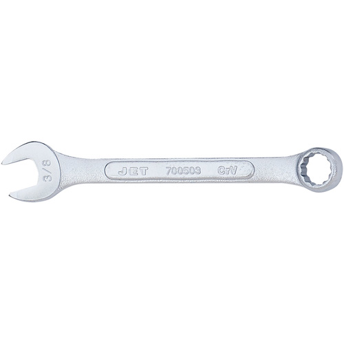 Cl&eacute; mixte &agrave; panneau sur&eacute;lev&eacute;, 3/8", Fini Chrome NTL Industrial