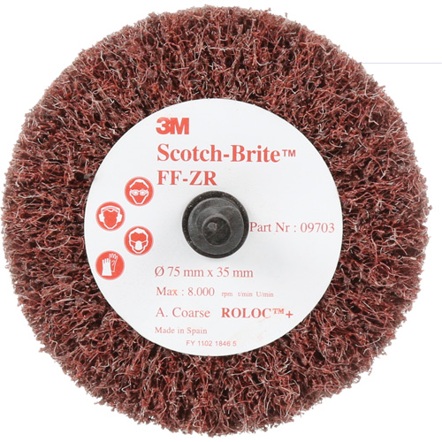 Brosse &agrave; lamelles FF- ZR Scotch-Brite NTL Industrial