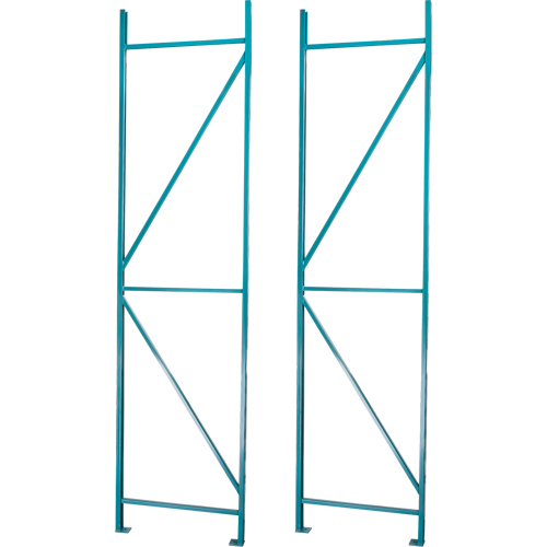 Pronto Shelving Components - End Frame, 36" D x 144" H, 8000 lbs. Capacity NTL Industrial
