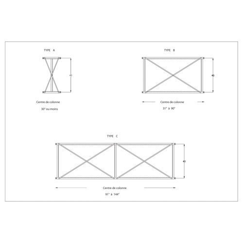 Vertical Brace Panels NTL Industrial