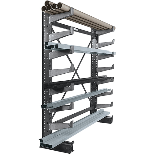 SUPPORT PORTE-A-FAUX QUICK TREE SIMPLE 3' BASE, Un c&ocirc;t&eacute;, Bras de 14", 36" la x 84" h, Capacit&eacute; 1000 lb NTL Industrial