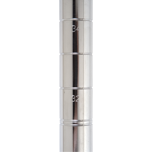 Heavy-Duty Chromate Wire Shelving Post, 33" H NTL Industrial