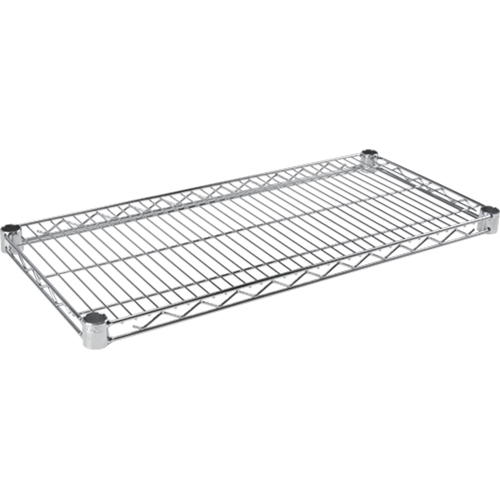 Wire Shelf for Heavy-Duty Chromate Wire Shelving, 30" W x 14" D, 800 lbs. Capacity NTL Industrial