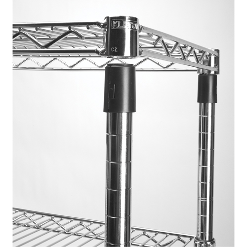 Chariots &agrave; pousser, Chrom&eacute;, 36" x 60" x 14", Capacit&eacute; 800 lb NTL Industrial