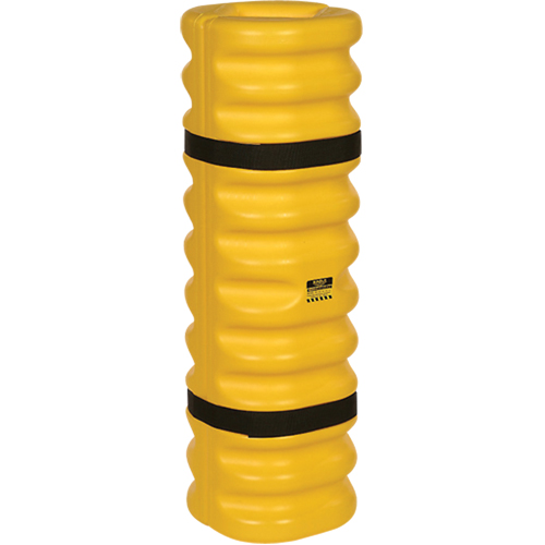 Column Protector, 4" x 6" Inside Opening, 13" L x 13" W x 42" H, Yellow NTL Industrial