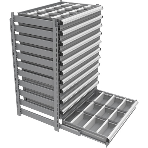 Cabinet d'entreposage &agrave; tiroirs int&eacute;gr&eacute; Interlok NTL Industrial