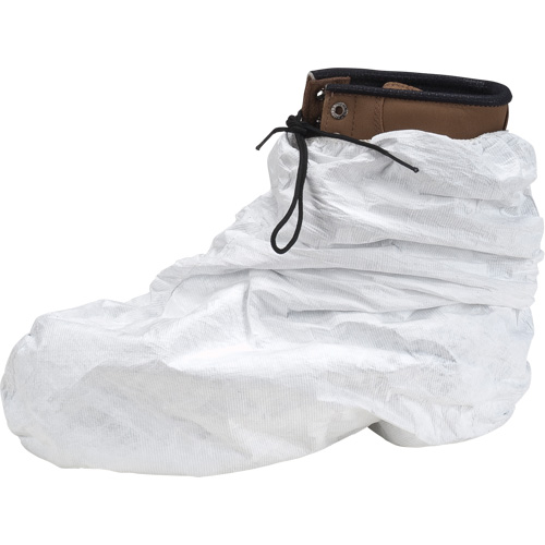 Tyvek&reg; 400 Shoe & Boot Cover, One Size, Polyethylene, White NTL Industrial